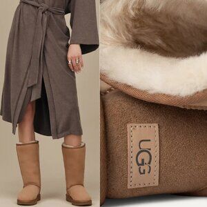 Ugg Classic Tall Boots Tan Brown Chestnut Sheepskin